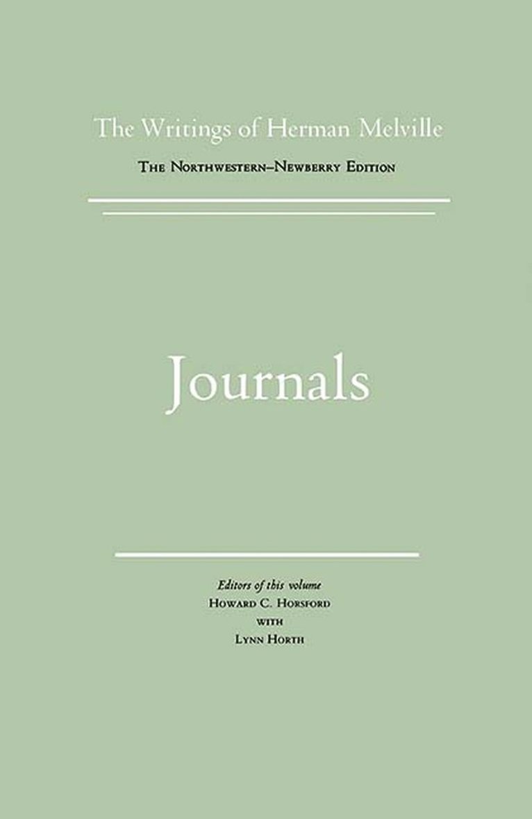 Herman Melville, Harrison Hayford, G. Thoma Tanselle, Hershel Parker - Journals, Inbunden