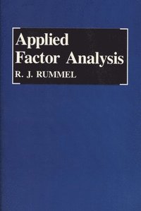 bokomslag Applied Factor Analysis