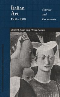 bokomslag Italian Art 1500-1600