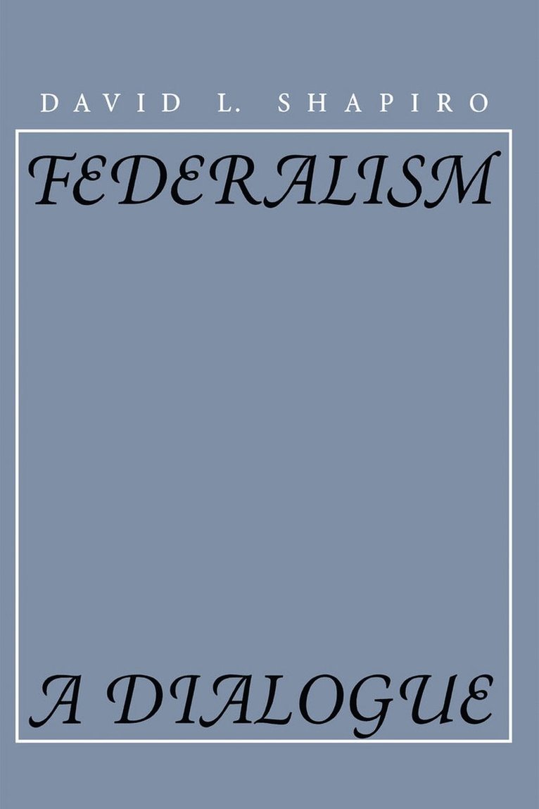 Federalism 1