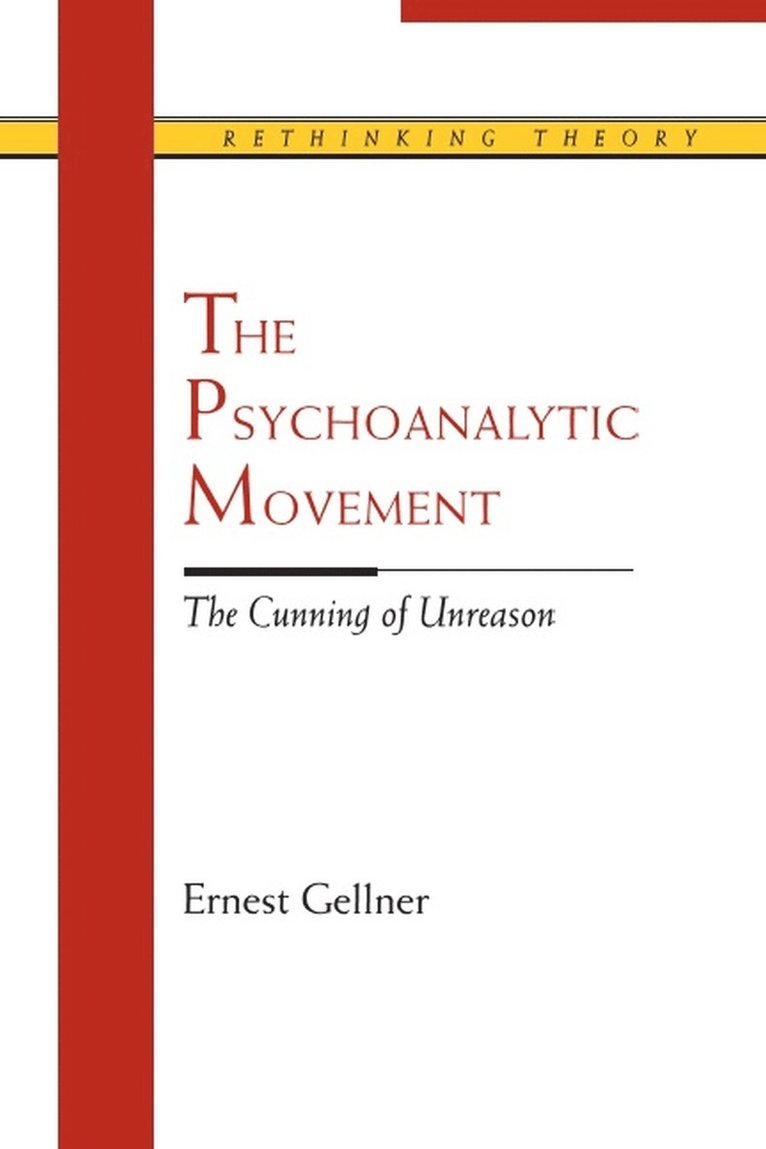 The Psychoanalytic Movement 1