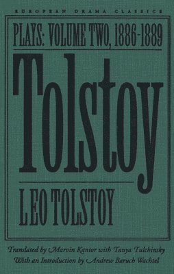 bokomslag Tolstoy v. 2; 1886-89