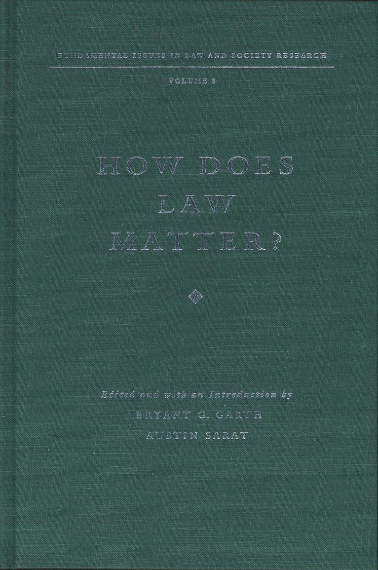 How Does Law Matter?