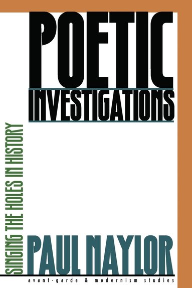 bokomslag Poetic Investigations