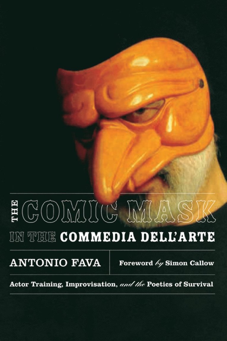 Comic Mask in the Commedia Dell'Arte