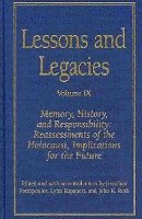 bokomslag Lessons and Legacies IX