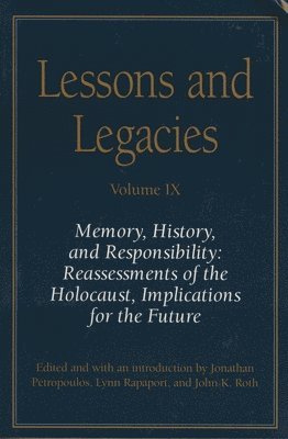 Lessons and Legacies IX 1