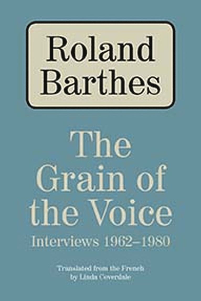 Grain of the Voice 1