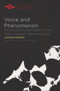 bokomslag Voice and Phenomenon