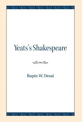 bokomslag Yeats's Shakespeare