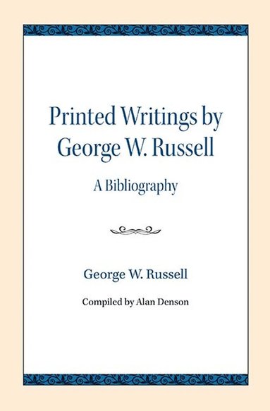 bokomslag Printed Writings by George W. Russell