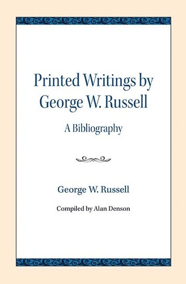 bokomslag Printed Writings by George W. Russell