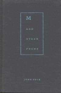 bokomslag M and Other Poems