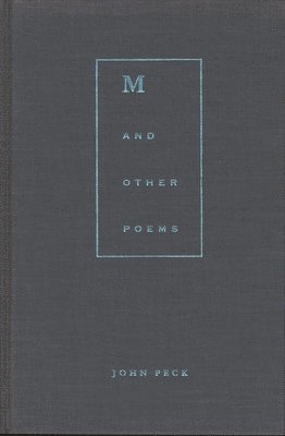 bokomslag M and Other Poems