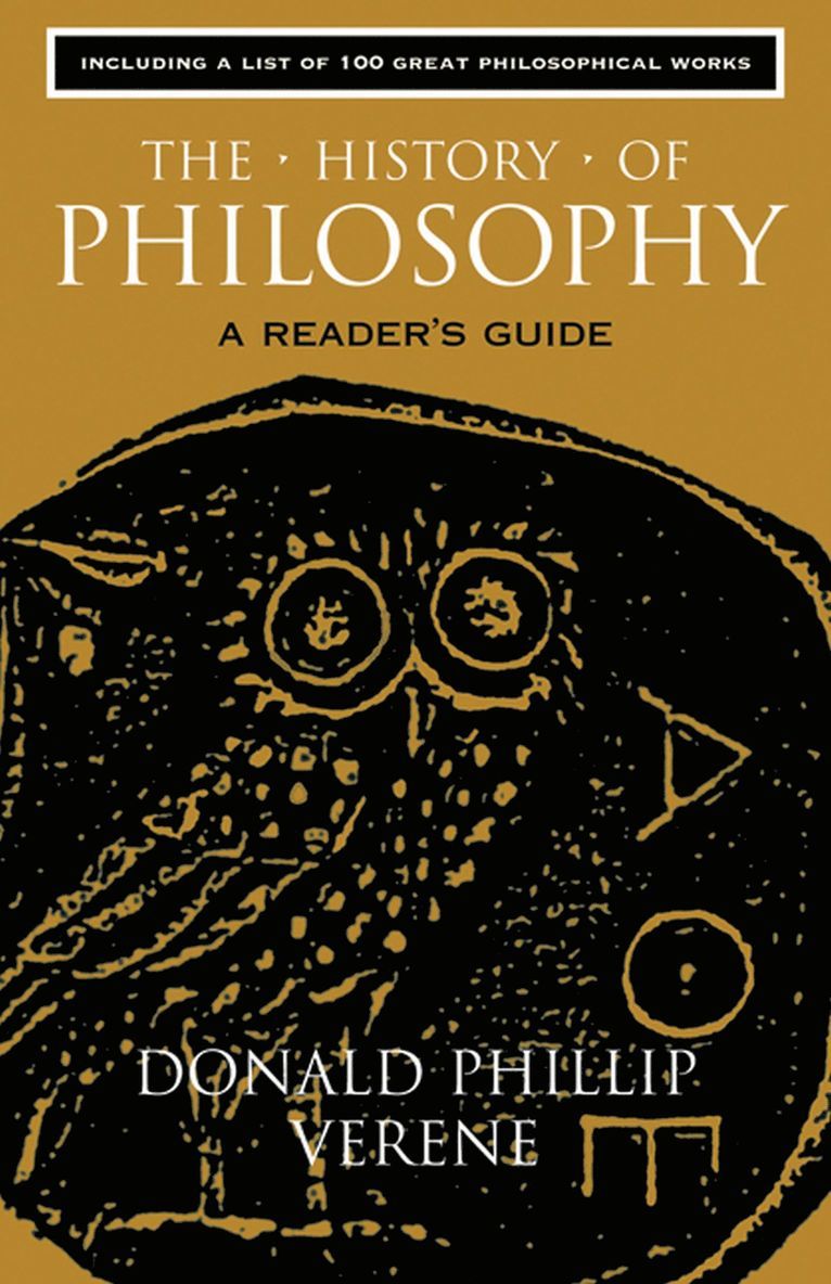 Donald Phillip Verene - History of Philosophy, Häftad