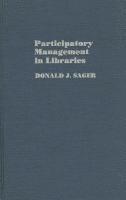 bokomslag Participatory Management in Libraries