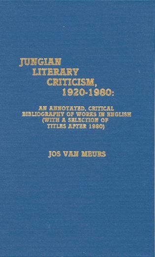 bokomslag Jungian Literary Criticism, 1920-1980