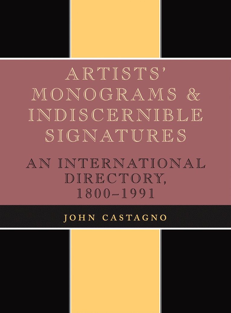 Artists' Monograms and Indiscernible Signatures 1