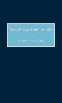 bokomslag Library Personnel Administration