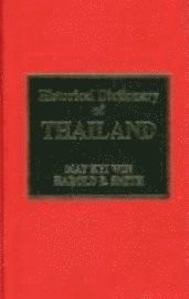 bokomslag Historical Dictionary of Thailand