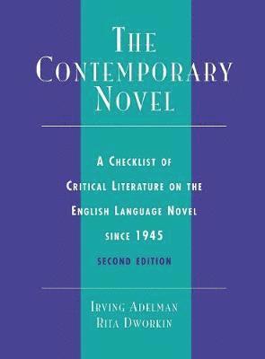 Irving Adelman, Rita Dworkin - Contemporary Novel, Inbunden