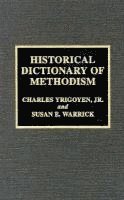Historical Dictionary of Methodism 1