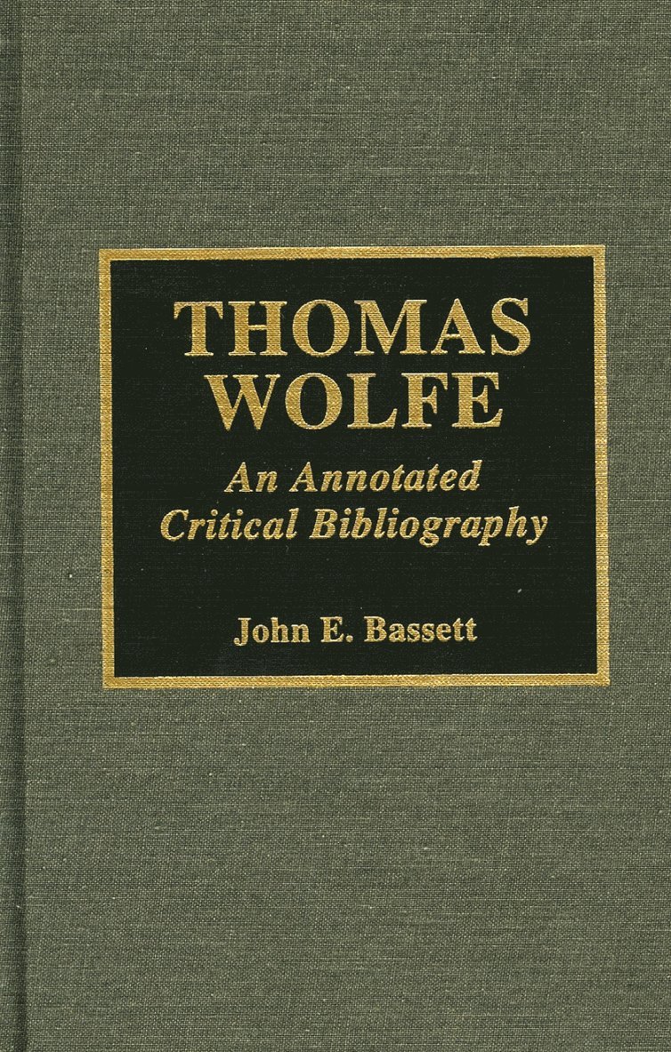 Thomas Wolfe