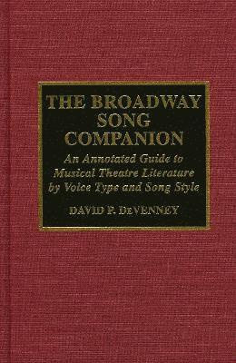 The Broadway Song Companion 1