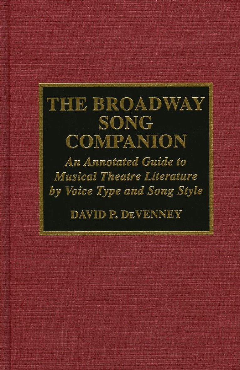 Broadway Song Companion