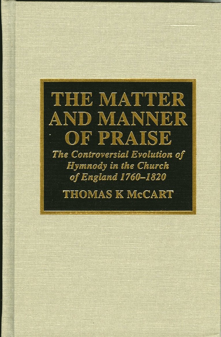 Matter and Manner of Praise