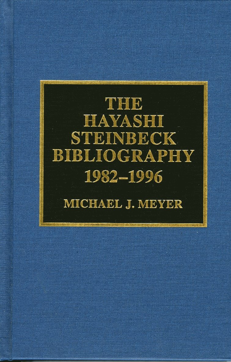 Hayashi Steinbeck Bibliography