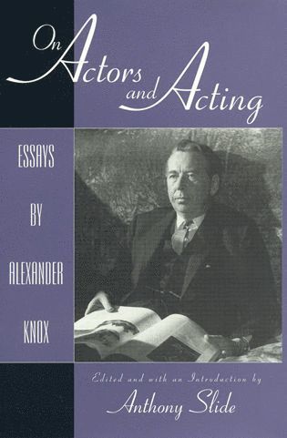 bokomslag On Actors and Acting