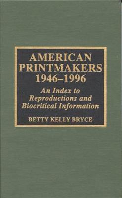 American Printmakers, 1946-1996 1