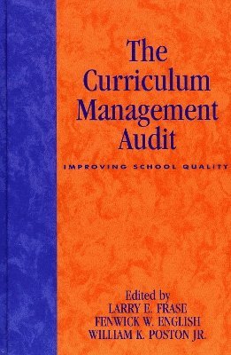 bokomslag The Curriculum Management Audit