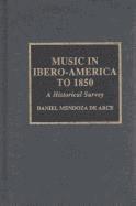 bokomslag Music in Ibero-America to 1850