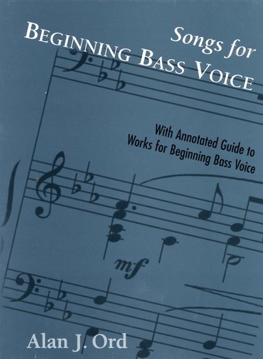 bokomslag Songs for Beginning Bass Voice