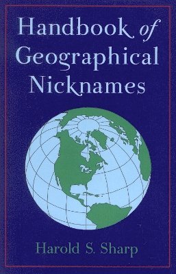 Handbook of Geographical Nicknames 1