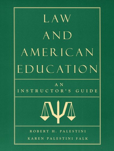 bokomslag Law and American Education