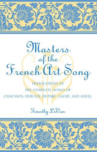 bokomslag Masters of the French Art Song