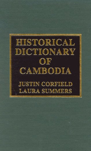 Historical Dictionary of Cambodia 1