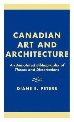 Canadian Art and Architecture 1