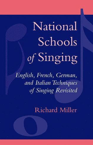 bokomslag National Schools of Singing