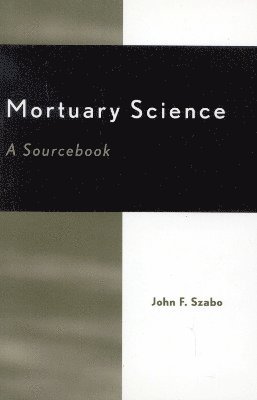 bokomslag Mortuary Science