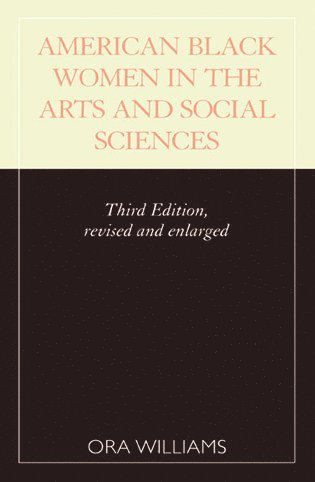 bokomslag American Black Women in the Arts and Social Sciences