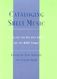 bokomslag Cataloging Sheet Music