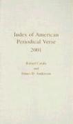 Index of American Periodical Verse 2001
