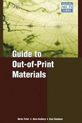 bokomslag Guide to Out-of-Print Materials