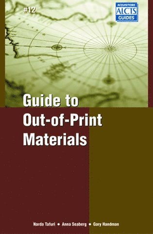 bokomslag Guide to Out-of-Print Materials