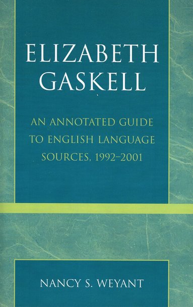 bokomslag Elizabeth Gaskell