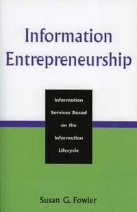 bokomslag Information Entrepreneurship